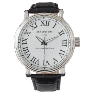 Polshorloges - Voeg uw eigen tekst toe Horloge