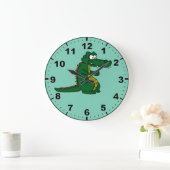 Polshorloges voor krokodilvormig ontwerp grote klok (Huis)