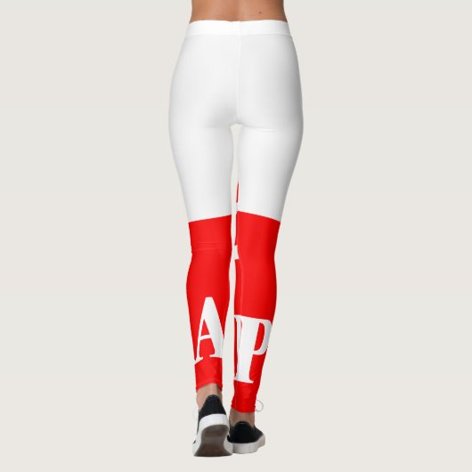 Polska 1 leggings (Achterkant)