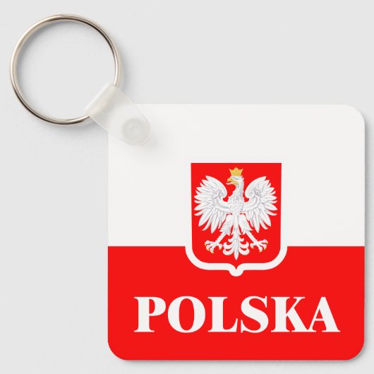 Polska 1 sleutelhanger (Voorkant)