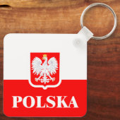 Polska 1 sleutelhanger (Achterkant)