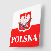 Polska 1 vierkante klok (Hoek)