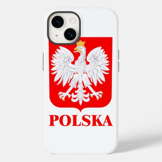 Polska 2 Case-Mate iPhone case (Achterkant)