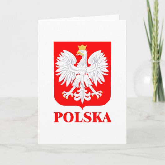 Polska 2 feestdagen kaart (Voorkant)