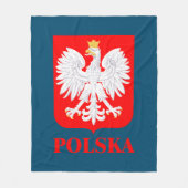 Polska 2 fleece deken (Voorkant)