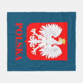 Polska 2 fleece deken (Voorkant (Horizontaal))