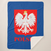 Polska 2 sherpa deken (Voorkant)