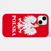 Polska 3 Case-Mate iPhone case (Achterkant (horizontaal))