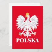 Polska 3 feestdagenkaart (Voorkant / Achterkant)