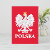 Polska 3 feestdagenkaart (Staand voorkant)