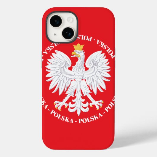 Polska 4 Case-Mate iPhone case (Achterkant)