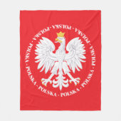 Polska 4 fleece deken (Voorkant)