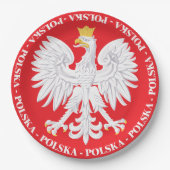 Polska 4 papieren bordje (Voorkant)