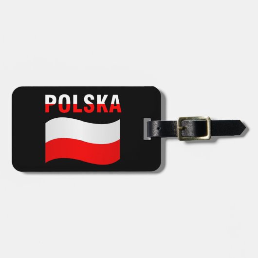 Polska Bagagelabel (Voorkant horizontaal)