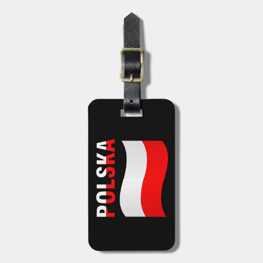 Polska Bagagelabel (Voorkant verticaal)