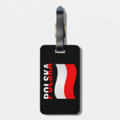Polska Bagagelabel (Achterkant verticaal)