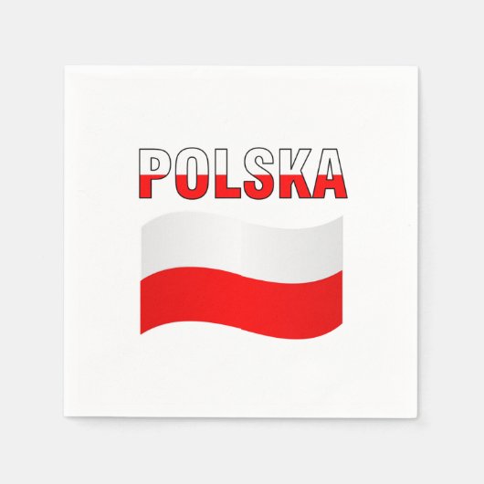 Polska Bar Napkins Servet (Voorkant)