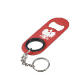 Polska Bottle Opener Sleutelhanger Flessenopener (Achterkant Gekanteld)