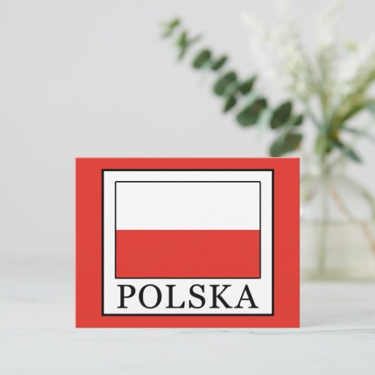 Polska Briefkaart (Staand voorkant)