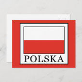 Polska Briefkaart (Voorkant / Achterkant)