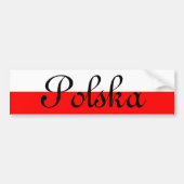 Polska Bumpersticker (Voorkant)