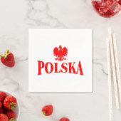 Polska Eagle Bar Napkins Servet (Insitu)