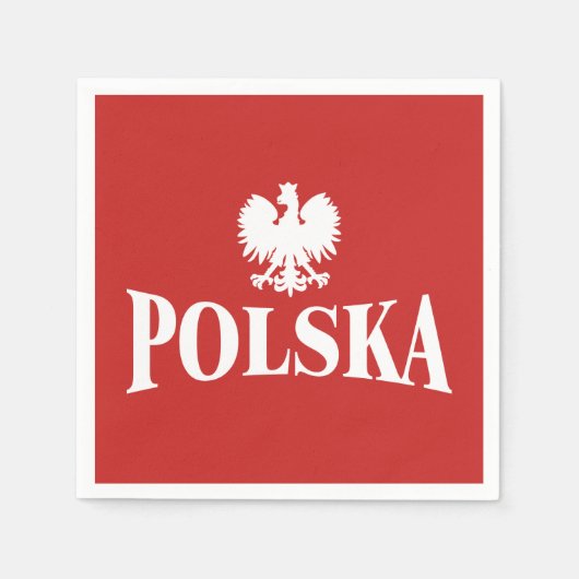 Polska Eagle Bar Napkins Servet (Voorkant)