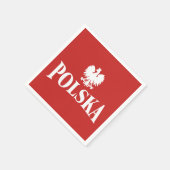 Polska Eagle Bar Napkins Servet (Hoek)