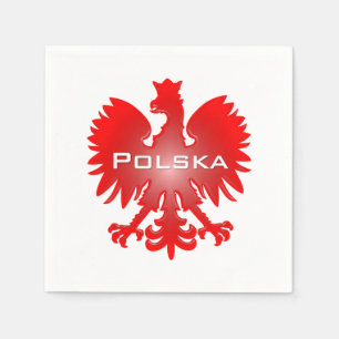 Polska Eagle Bar Napkins Servet