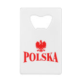 Polska Eagle Bottle Opener Creditkaart Flessenopener (Achterkant)