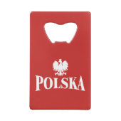 Polska Eagle Bottle Opener Creditkaart Flessenopener (Achterkant)