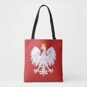 Polska Eagle Canvas tas (Voorkant)
