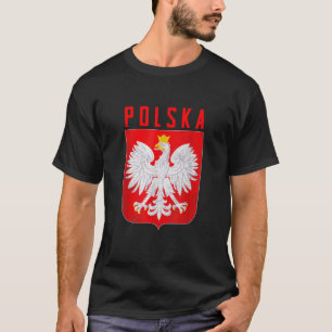 Polska Eagle Embleem Polen Vlag Poolse Cultuur Taa T-shirt