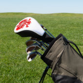 Polska Eagle Golf Hoesje Golfheadcover (Insitu)