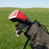 Polska Eagle Red Shield Golfheadcover (Insitu)
