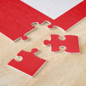 Polska Eagle Red Shield Legpuzzel (Zijkant)
