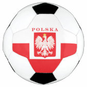 Polska Eagle Red Shield Voetbal (Voorkant)