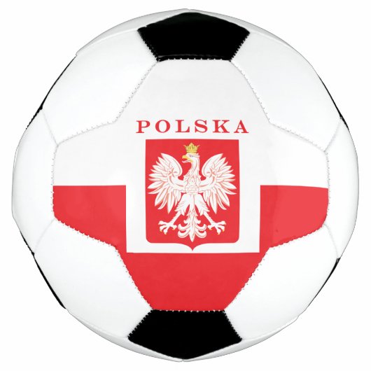 Polska Eagle Red Shield Voetbal (Voorkant)