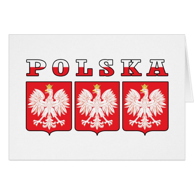 Polska Eagle Shields (Voorkant Horizontaal)