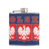 Polska Eagle Shields Heupfles (Voorkant)