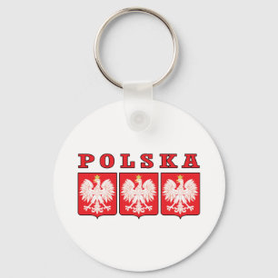 Polska Eagle Shields Sleutelhanger