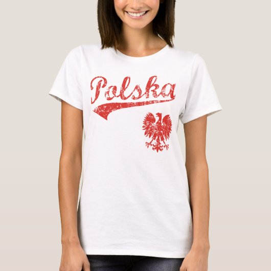 Polska Eagle Sport Style T-shirt (Voorkant)