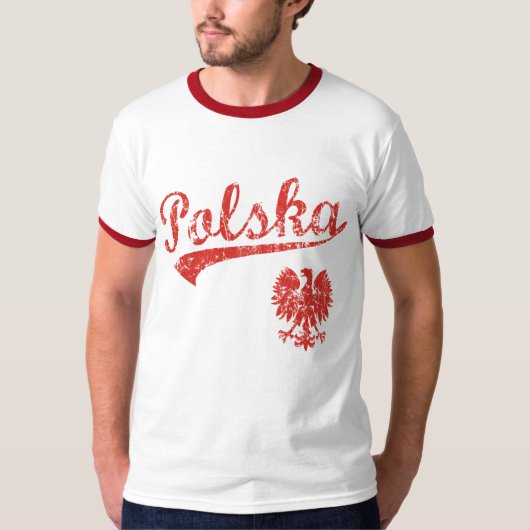 Polska Eagle Sport Style T-shirt (Voorkant)