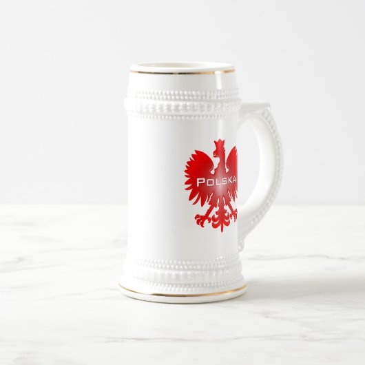 Polska Eagle Stein Bierpul (Voorkant rechts)
