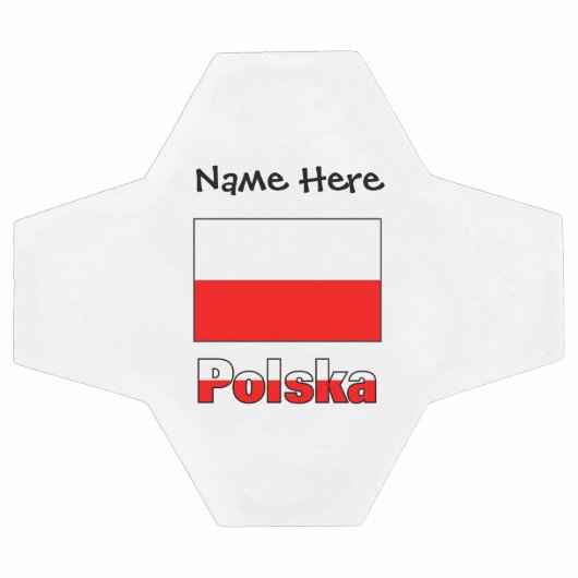 Polska en het Poolse Voetbal van de vlag (Enkel)