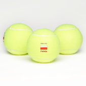 Polska en Poolse vlag Tennisballen (Multi)
