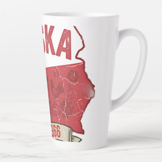 Polska Est. 966 koffiemok Latte Mok (Rechts)