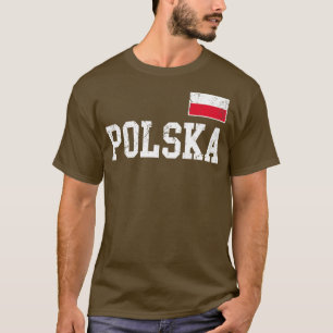 Polska Flag Polen Poolse familie  stoornis T-shirt
