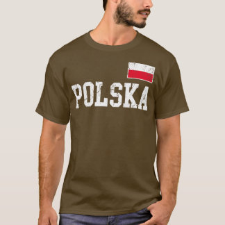 Polska Flag Polen Poolse familie stoornis T-shirt
