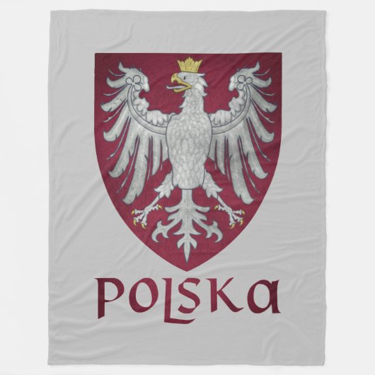 Polska Fleece Deken (Voorkant)